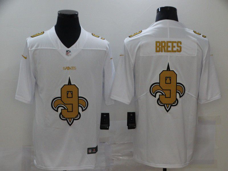 Men New Orleans Saints #9 Brees White shadow 2020 NFL Nike Jerseys->cleveland browns->NFL Jersey